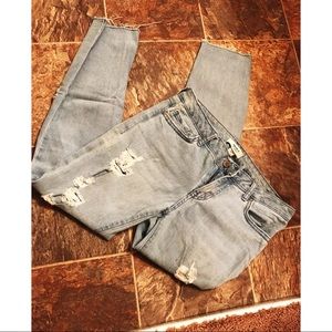 Light Denim Skinny Jeans